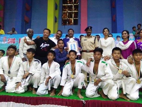 Winner of Boys section of Sub Junior National 2017-18